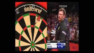 PHIL TAYLOR  TWO 9 DARTERS IN ONE MATCH  ALMOST THREE [upl. by Eilram60]