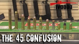 Firearms Facts The 45 Confusion [upl. by Spring4]