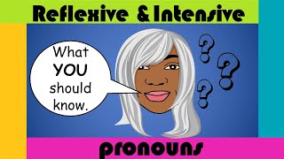 REFLEXIVE AND INTENSIVE PRONOUNS [upl. by Barrie587]