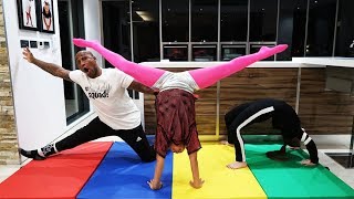 FAMILY GYMNASTICS CHALLENGE [upl. by Lagasse]