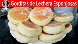 Gorditas de Lechera Esponjosas  VickyRecetaFacil [upl. by Reld251]