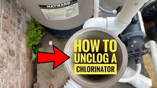 Pool Chlorinator Clog FIX [upl. by Ahdar]