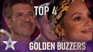 TOP 4 GOLDEN BUZZERS On Britains Got Talent 2020 [upl. by Link]