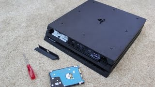 Tutorial How to Change PS4 Pro Hard Drive and Install System Software [upl. by Uhayile161]