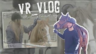 FAKESUB VR—VLOG 4 Riding A Horse Together  Taerose  Taehyung x Rosé [upl. by Ariadne]