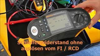 Fluke 1664FC Anlagentester Installationstester VDE0100 Messgerät Funktionen Bedienungsanleitung [upl. by Patrich721]