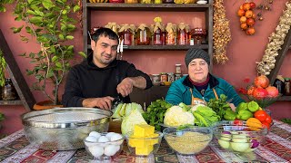 A PEACEFUL DAY IN THE HEAVENLY VILLAGE GORGEOUS GRANDMA DELICIOUS SWEETS  MOUTHWATERING RECIPE [upl. by Zanahs]