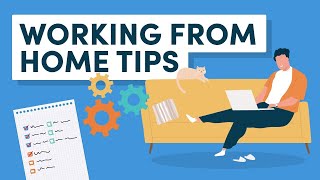 Working from Home 10 Tips to Stay Motivated and Productive [upl. by Adao]