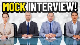 MOCK INTERVIEW QUESTIONS amp ANSWERS 10 Common Interview Questions and SAMPLE ANSWERS [upl. by Anaed]