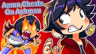 Aaron CHEATS ON APHMAU  Gacha Life [upl. by Cimah]