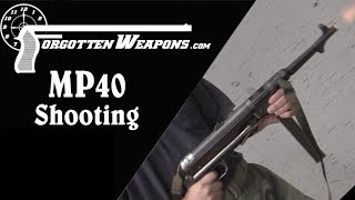 Shooting the MP40 Submachine Gun [upl. by Attehcnoc383]