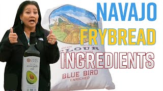 Navajo Fry Bread Ingredients [upl. by Elwina463]