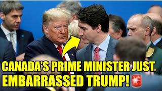 🚨 Trudeau Just UPSTAGED TRUMP In Front Of ENTIRE WORLD [upl. by Enerehs]