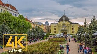 Trip to Ukraine  Chernivtsi  4K Urban Documentary Film [upl. by Cavit]