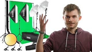 Professionelle Videos mit dem Fotostudio Set von Esddi aufnehmen Amazon REVIEW [upl. by Lee313]