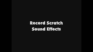 Record Scratch SFX [upl. by Fruma710]