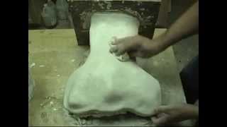 Moldmaking and casting Plaster Mother Mold Tutorial [upl. by Oneida]