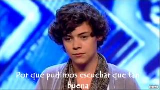 Audicion Harry Styles Subtitulada en español The X factor 2010 [upl. by Trahurn952]