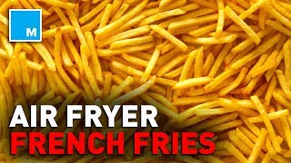 How To Make FRENCH FRIES in an AIR FRYER [upl. by Llevra]