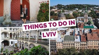 LVIV TRAVEL GUIDE  Top 20 Things to do in Lviv Ukraine [upl. by Nnagem]