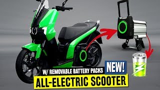 10 New Electric Scooters w Removable Batteries for Faster and Smarter Charging [upl. by Salzhauer]