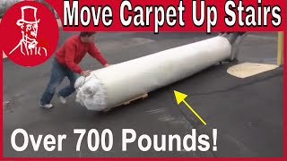 How to Move a Heavy Carpet [upl. by Lekym]