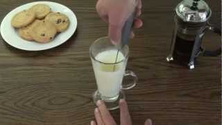 Aerolatte  The Original Steam Free Milk Frother [upl. by Nerahs]