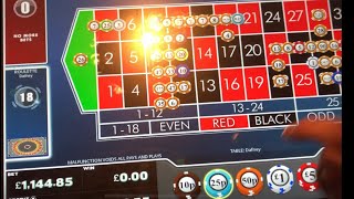 High limit roulette and slots highlights from a land based UK casino part 2 of 2 [upl. by Sukhum]