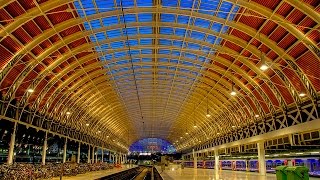 A Walk Around Londons Paddington Railway Station [upl. by Aicylla]