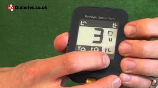 FreeStyle Optium Neo blood glucose meter review [upl. by Eisenstark382]