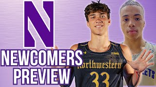 Northwestern Basketball Newcomers Preview  Film Breakdown [upl. by Esirrehc789]