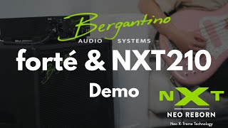 Bergantino Audio Systems Forté Amp amp NXT210 Cabinet  Demo [upl. by Weber237]