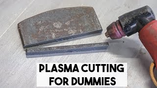 PLASMA CUTTING FOR BEGINNERS PLASMA TIPS AND TRICKS [upl. by Clevie]