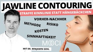 JAWLINE CONTOURING  straffe Kinnlinie statt Hängebäckchen [upl. by Candace]