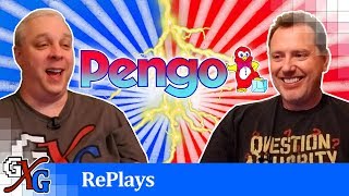 Pengo Video Game  Retro Arcade Classic RePlay  GenXGrownUp [upl. by Placia]