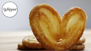 Puff Pastry Palmiers Recipe [upl. by Uri568]