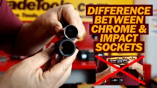 Difference Between Chrome amp Impact Sockets [upl. by Corbet]