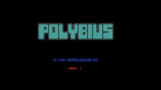 Polybius Gameplay  Cursed Arcade Game [upl. by Hutchins]