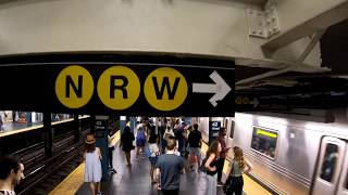 ⁴ᴷ The Busiest NYC Subway Station Times Square–42nd StreetPort Authority Bus Terminal [upl. by Ecinue569]