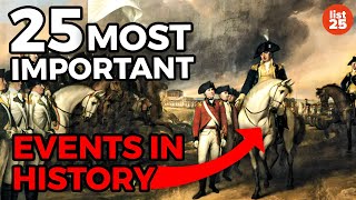 25 Most IMPORTANT Events In History [upl. by Nagar]