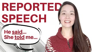 REPORTED SPEECH  INDIRECT SPEECH  DIRECT SPEECH  statements questions commands [upl. by Iatnohs]