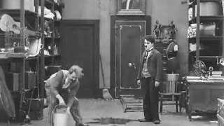 Charlie Chaplin funny fight scene [upl. by Queena162]