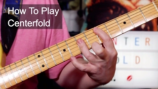 Centerfold J Geils Band Guitar Lesson [upl. by Eekorehc575]