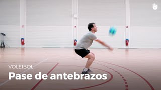 Pase de antebrazos  Voleibol [upl. by Tristan]