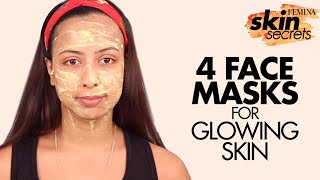 DIY Face Masks for Glowing Skin  How To Get Glowing Skin At Home  Skin Secrets [upl. by Carnay]