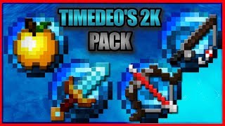 ★ Minecraft PvP Texture Pack l TimeDeos 2k Pack 1718 ★ [upl. by Seen52]