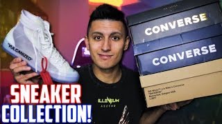 My Entire CONVERSE Sneaker Collection WORTH 5000  SneakerTalk [upl. by Malynda651]