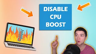 How to disable Turbo Boost and get better performance [upl. by Shurlock]