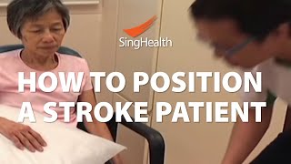 How To Position A Stroke Patient [upl. by Yditsahc]