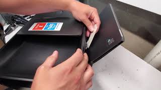 Fix No Paper Error When Paper is in the Printer HP Officejet 3830 [upl. by Ikeda817]